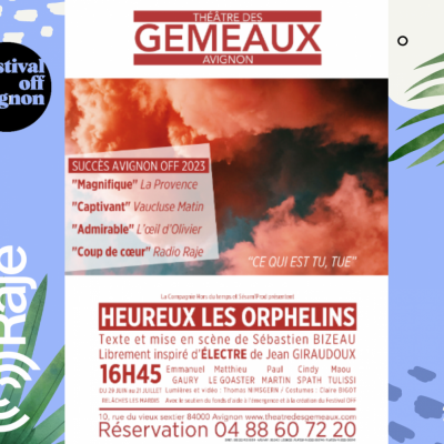 RAJE FAIT SON FESTIVAL JOUR 6 : HEUREUX LES ORPHELINS / Sébastien Bizeau au micro de RAJE